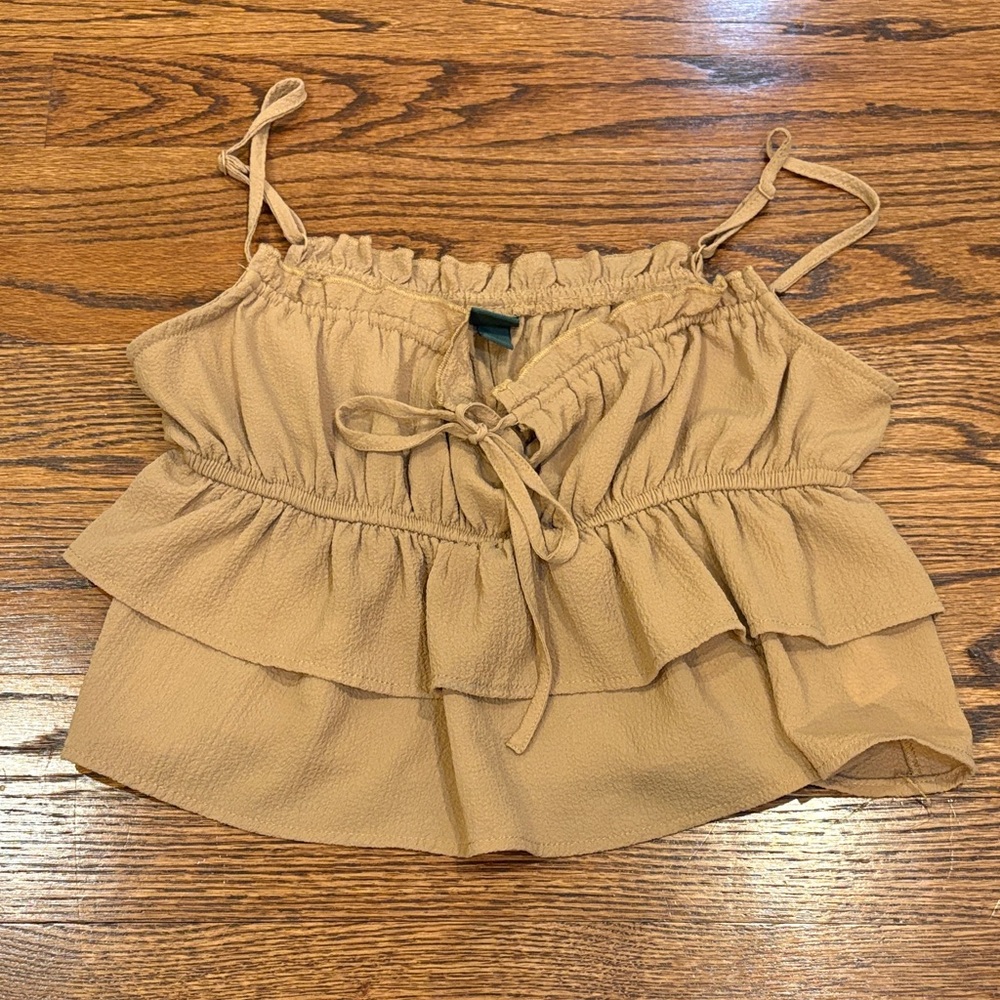 Ruffle Babydoll Top